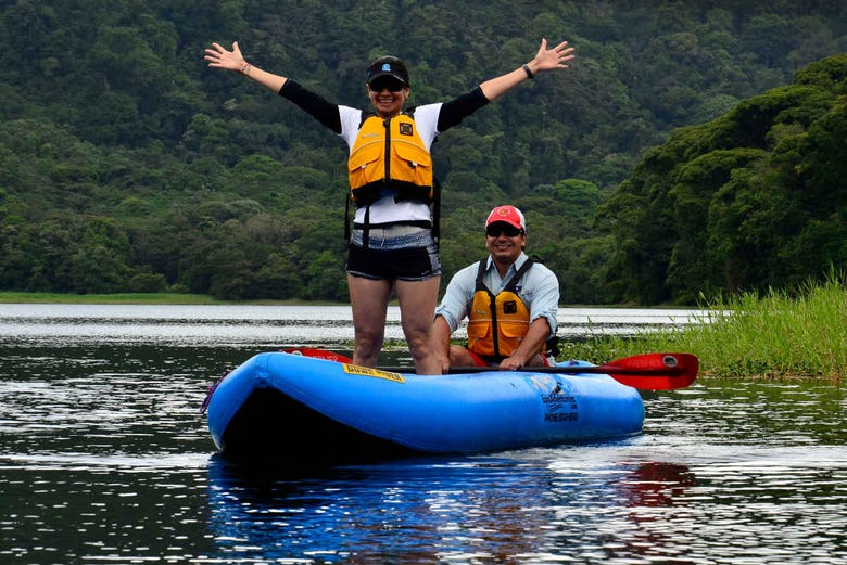 Tour en kayak por la laguna de Río Cuarto 