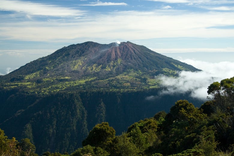 Vista del Volcán Irazú