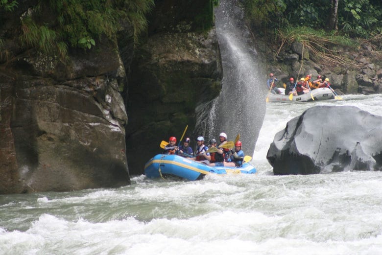 Rafting no rio Pacuare