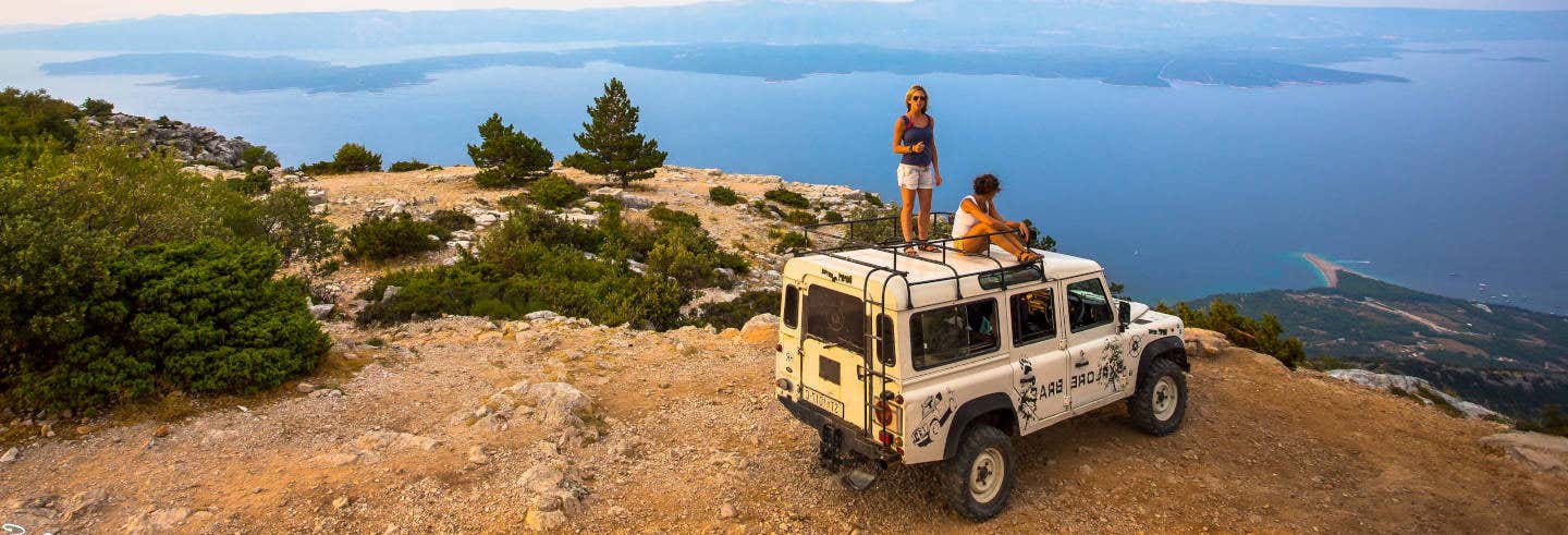 Tour en 4x4 por la isla de Brac