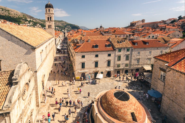Stradun, la calle principal de Dubrovnik
