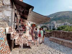 O bazar de Kotor