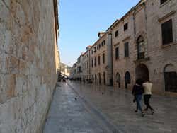 Stradun al tramonto