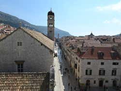 Stradun desde las murallas