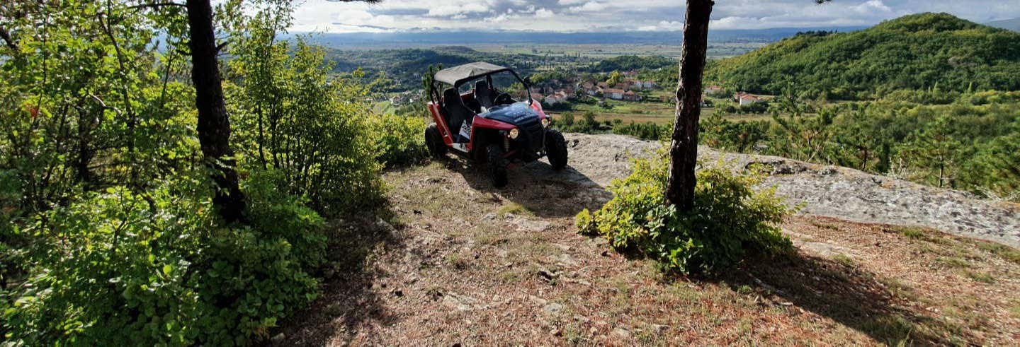 Tour de buggy pelo vale de Sinj