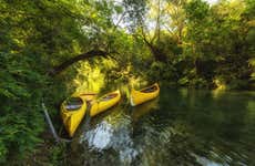 Tour de caiaque pelo rio Cetina