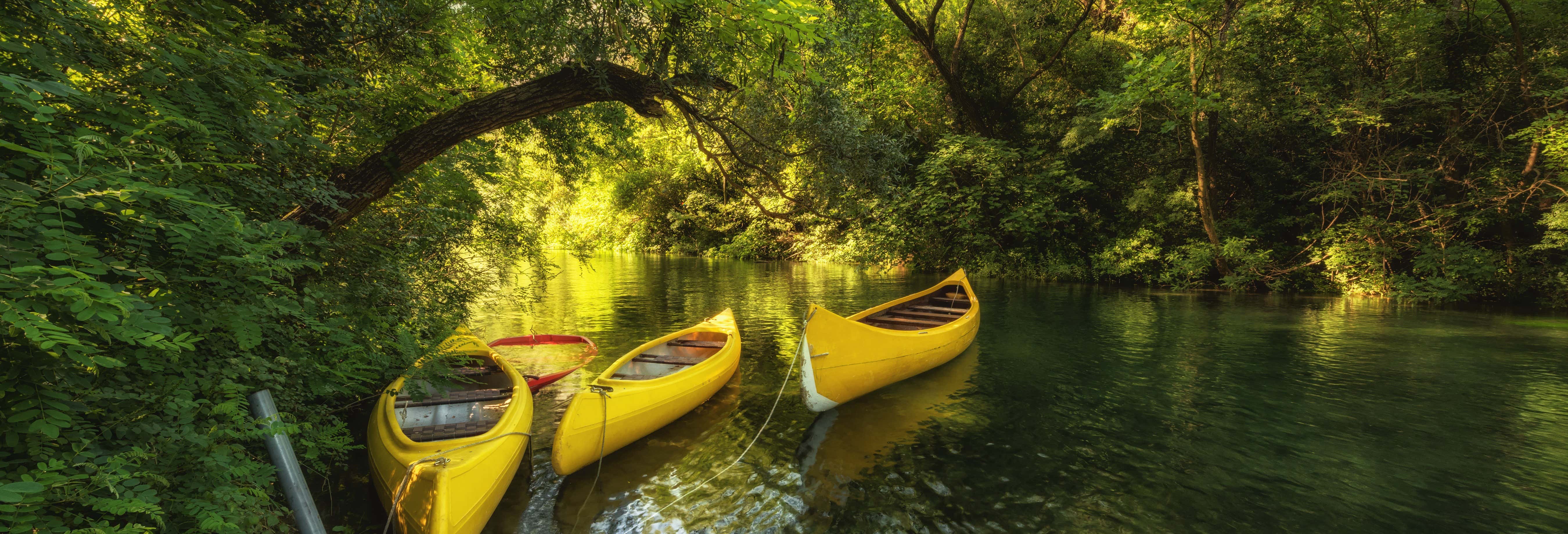 Tour in kayak sul fiume Cetina