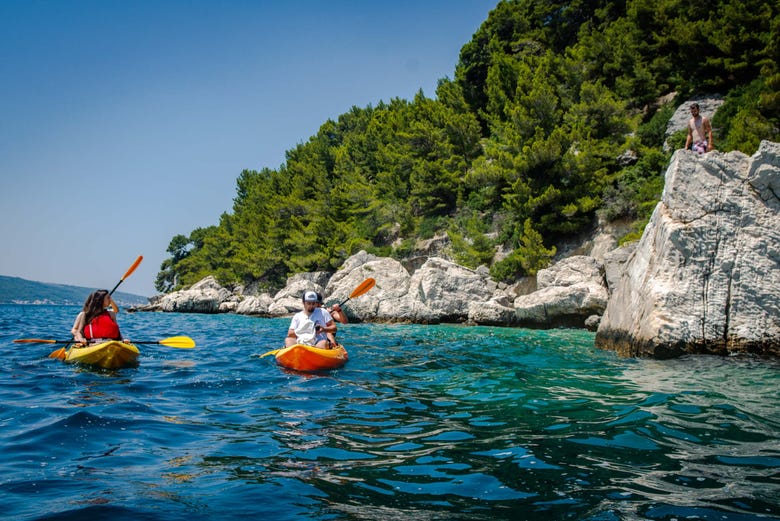 Découvrez Split depuis les kayaks