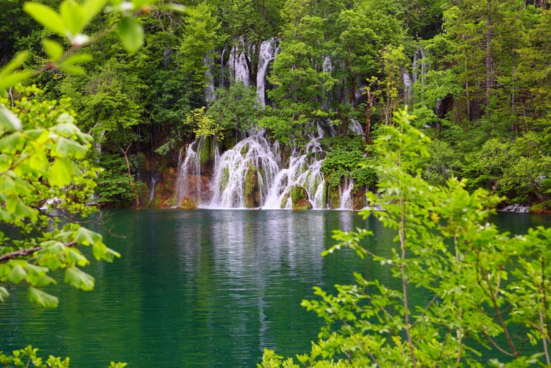 Waterfalls at Plitvice Lakes
