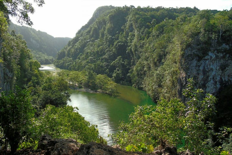 Cañón río Yumurí