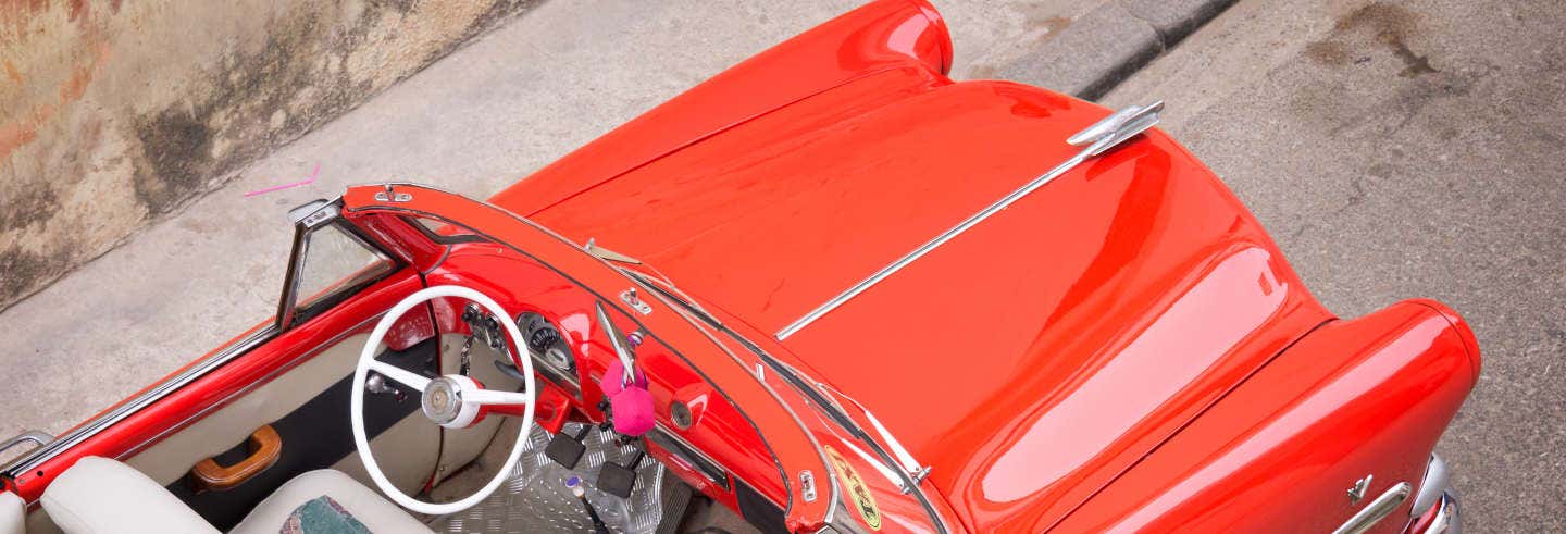 Escursione al Castello del Morro in auto classica