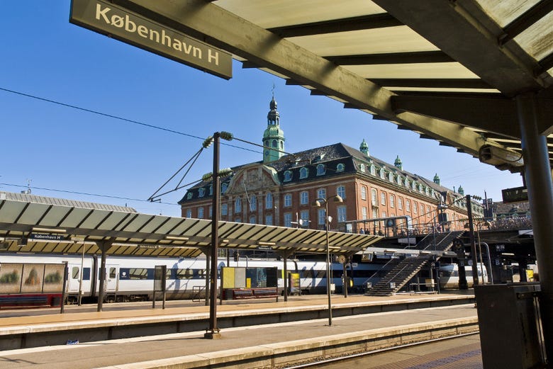 El transporte en tren está incluido en la Copenhagen Card