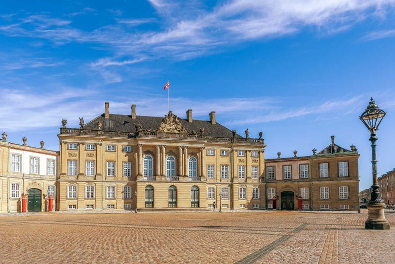 Le palais d'Amalienborg