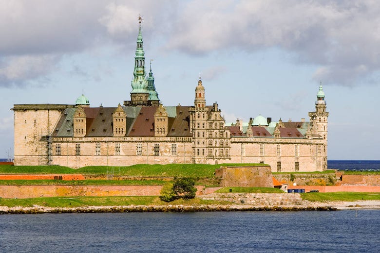 Castelo de Kronborg, em Helsingør
