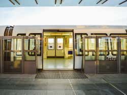 Vagão do metrô de Copenhague