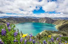 Excursão à lagoa de Quilotoa