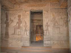 Abu Simbel: Interior do templo