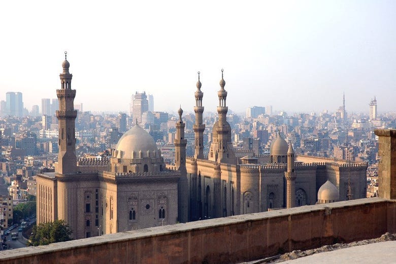 Views of Cairo from the Citadel
