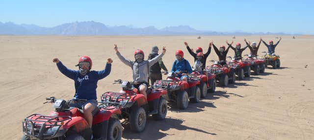 Tour de quadriciclo e safári pelo deserto