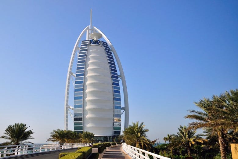 Bur Al Arab, el hotel más lujoso del mundo