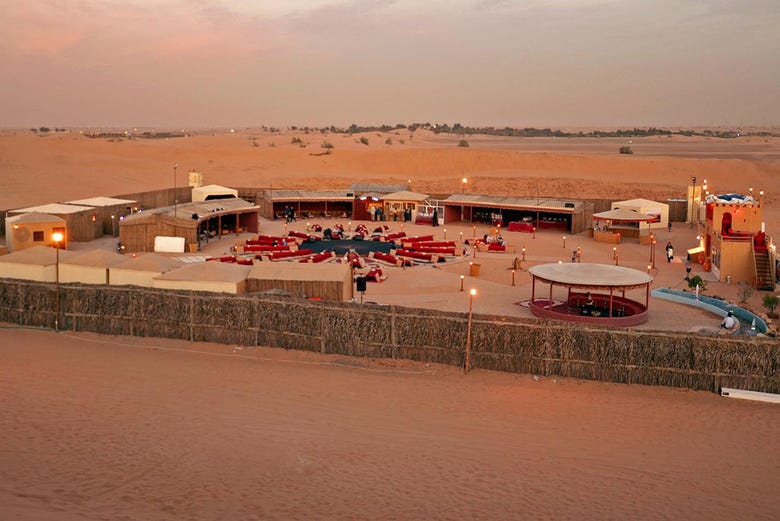 Campamento beduino en Dubái