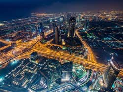 The view from Burj Khalifa