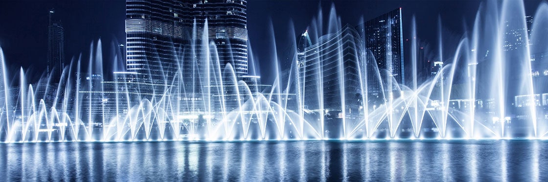 Fontana di Dubai