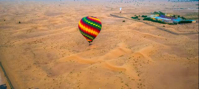 Vol en montgolfière au-dessus de Dubaï