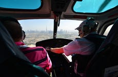 Vol en hélicoptère au-dessus de Dubaï