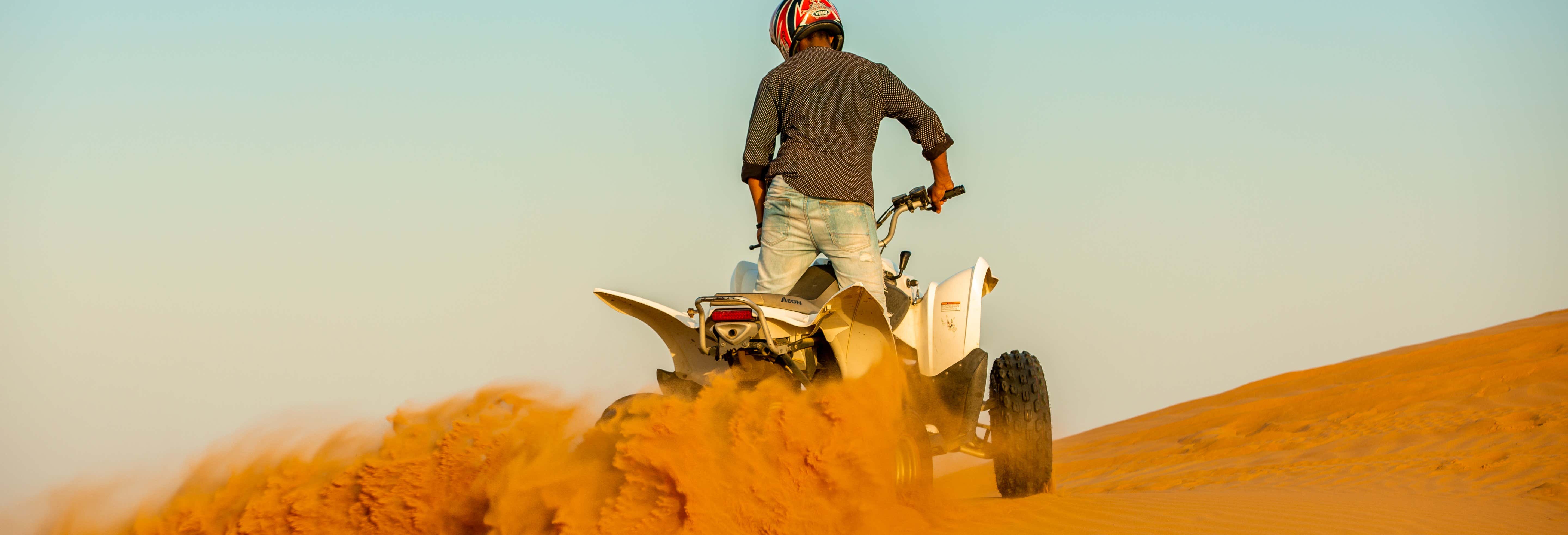 Balade en quad dans le désert Al Wadi