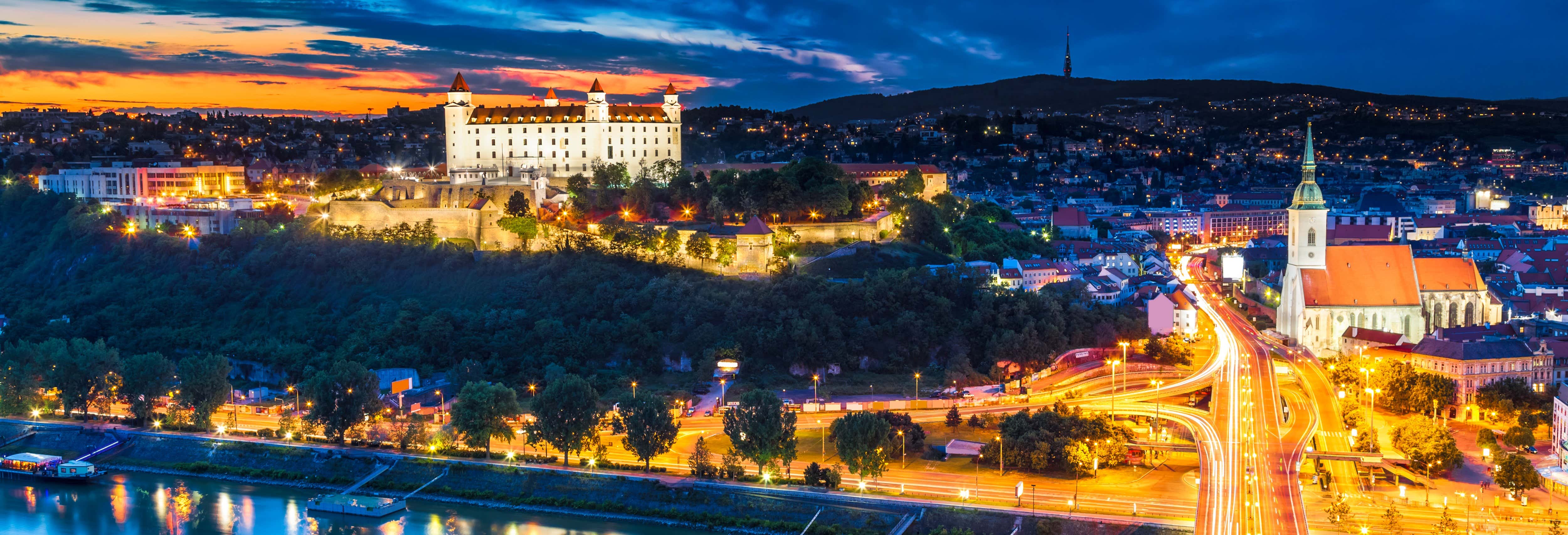 Bratislava at Night Tour