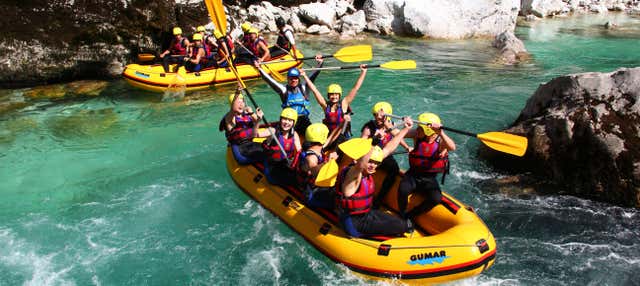 Rafting en el río Isonzo