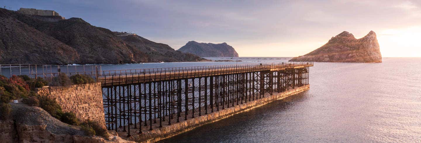 Tour por el embarcadero de El Hornillo desde Águilas