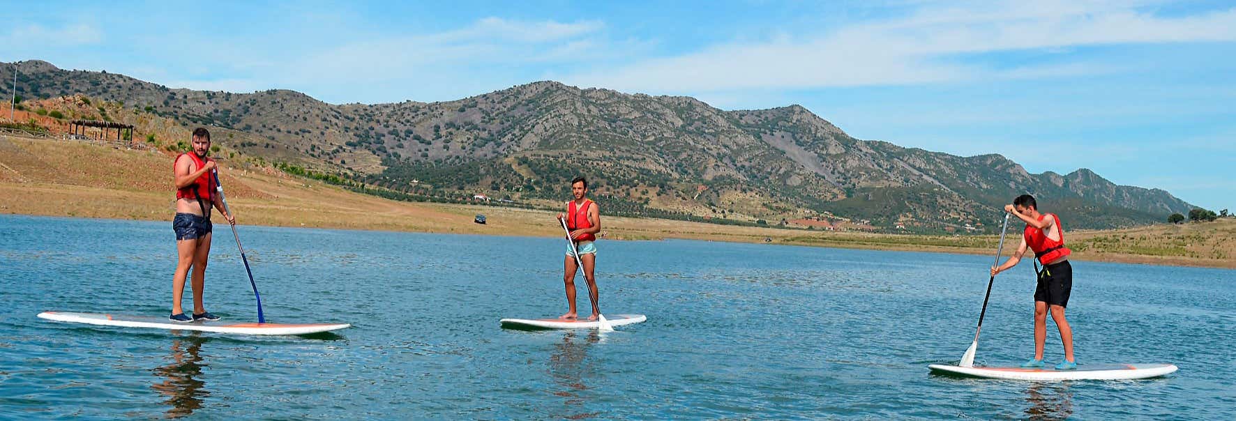 Paddle surf en el embalse de Alange