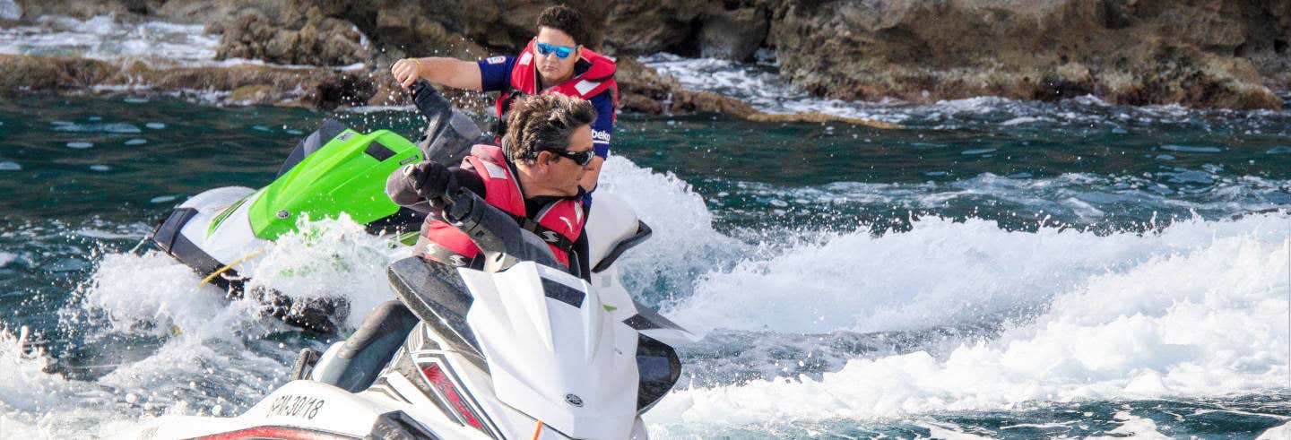 Excursão a Formentor de jet ski
