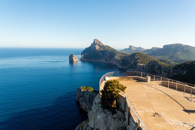 Mirador de Es Colomer, en la península del cabo Formentor