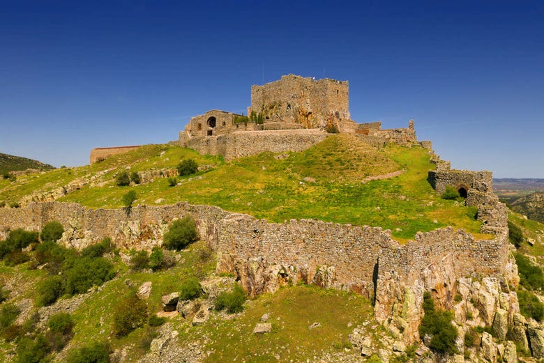 Vistas del Castillo de Aldea del Rey
