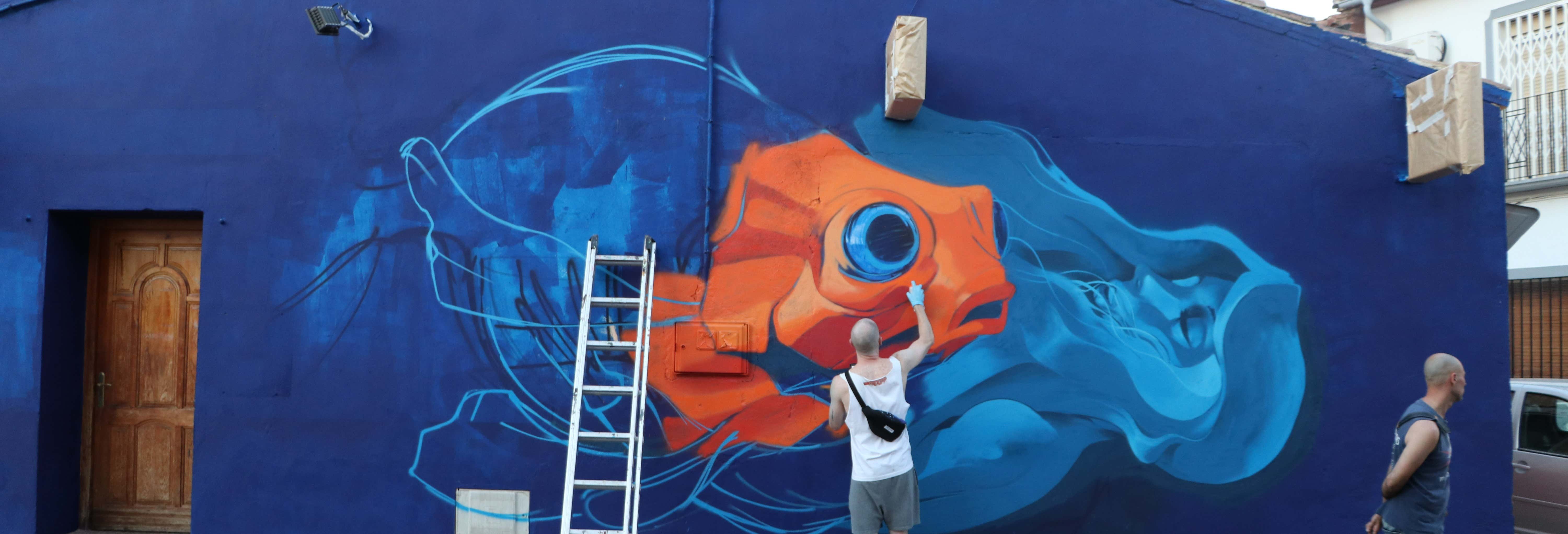 Tour del arte urbano por Alfamén