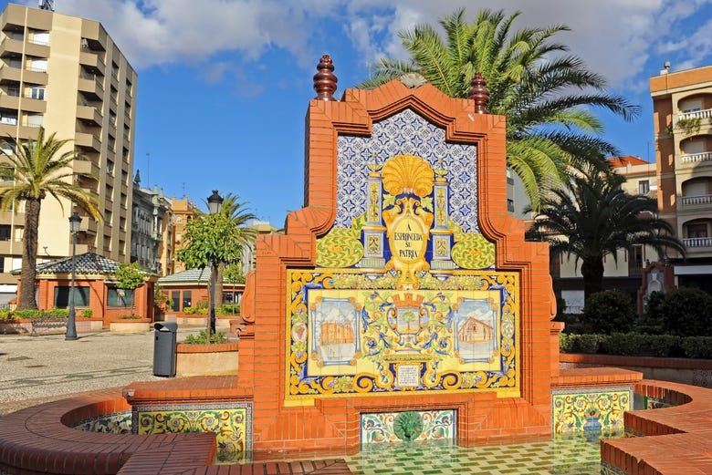 Plaza en Almendralejo