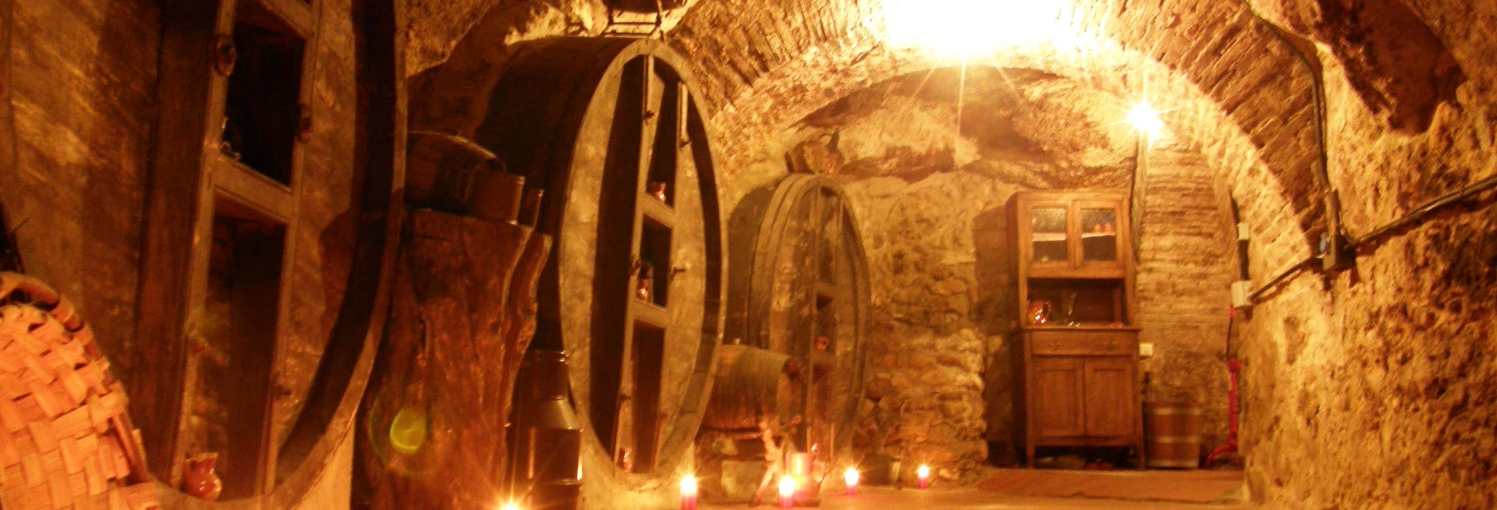 Visita a las bodegas subterráneas de Aranda de Duero