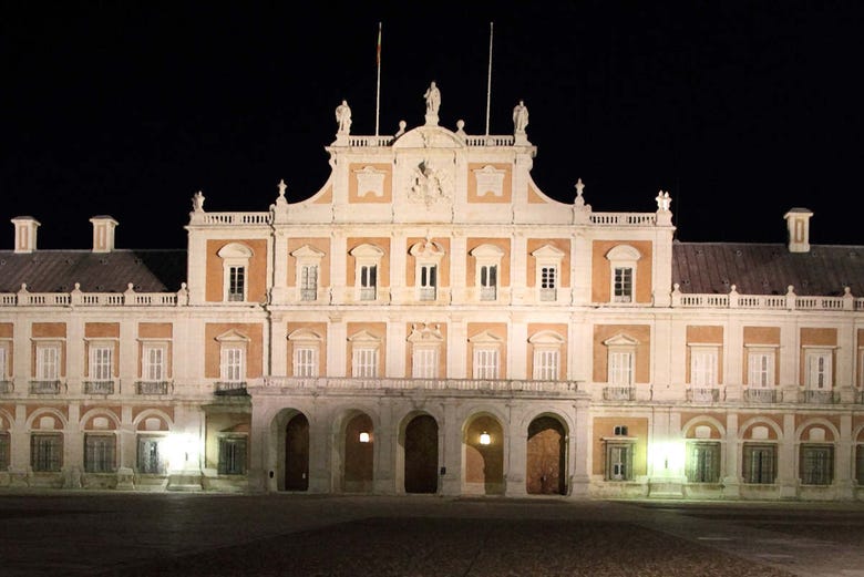 Fachada del Palacio Real de Aranjuez