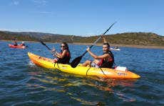 Tour en kayak por el embalse del Rumblar
