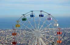 Entrada al parque de atracciones del Tibidabo