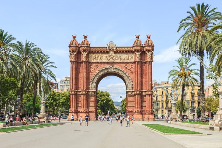 Arco del triunfo de Barcelona
