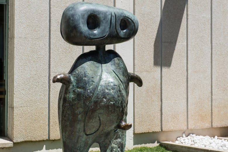 Sculptures of the Joan Miró Foundation