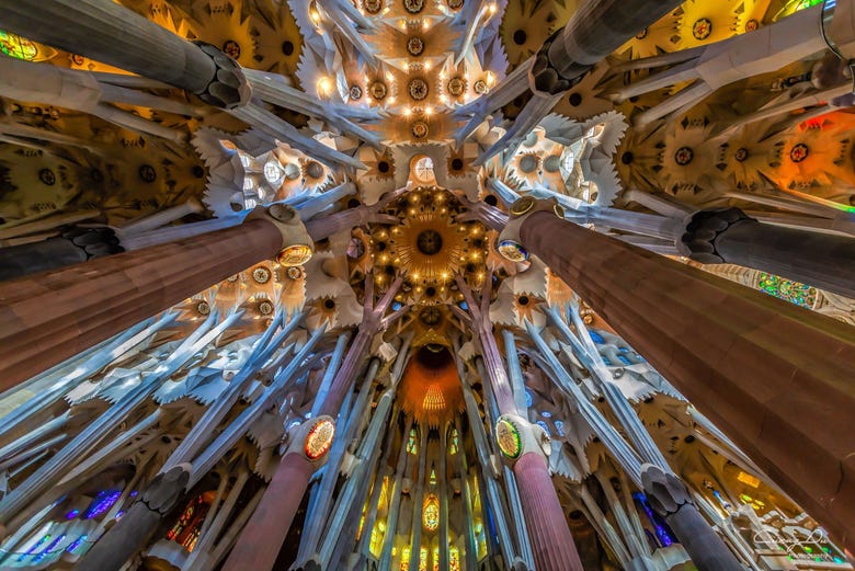 Bóvedas de la Sagrada Familia