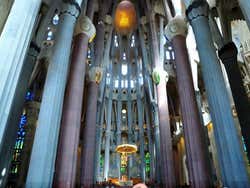 Sagrada Familia, interior