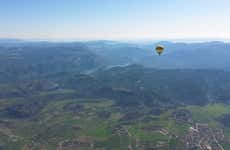 Giro in mongolfiera sul Montseny
