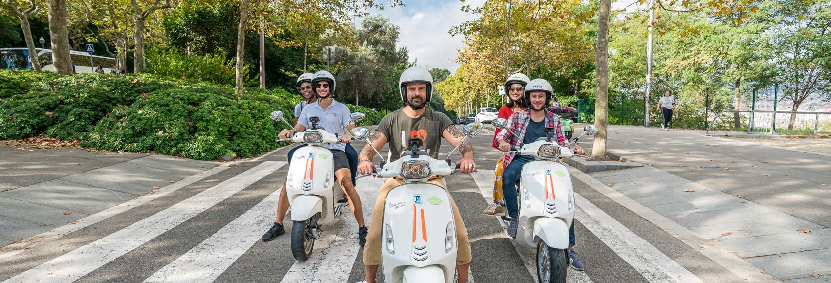 Tour en vespa por Barcelona