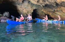 Gredas de Bolnuevo + Caiaque e snorkel
